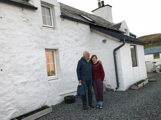 JOhna dn Claire White , Claire and Michaels home, East Quarff.jpg