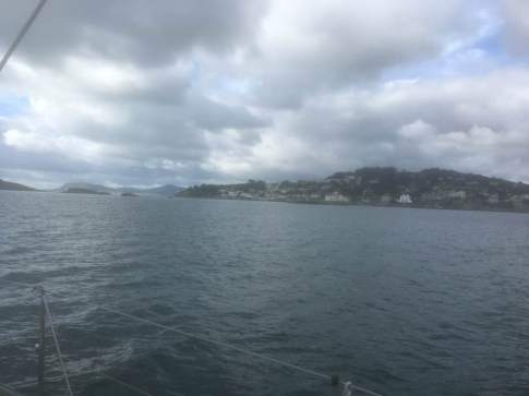 Approaching Muglins Sound at SE corner of Dublin Bay